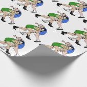 Papier Cadeau Lutte (Coin)