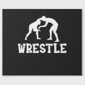 Papier Cadeau Lutte contre le catéchisme Wrestler Cadeau (Plat)