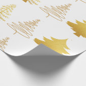 Papier Cadeau Luxe Gold Tree (Coin)