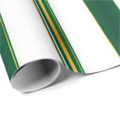 Papier Cadeau Luxe Linge tendance Green Texture Collection (Coin rond)