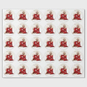 Papier Cadeau Luxe Vintage (Plat)