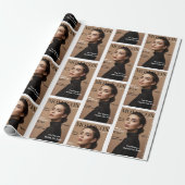 Papier Cadeau Luxury Personalized Mom Photo Custom  (Déroulé)