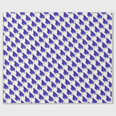 Papier Cadeau Lycée, Collège bleu Casquette Motif (Plat)