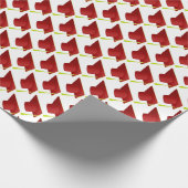 Papier Cadeau Lycée, Collège Casquette rouge Motif (Coin)