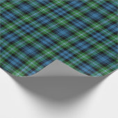 Papier Cadeau Lyon Clan Tartan Irish Plaid Motif (Coin)