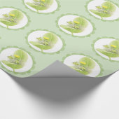 Papier Cadeau Lys de fleurs (Coin)