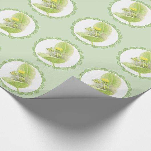 Papier Cadeau Lys de fleurs (Coin)