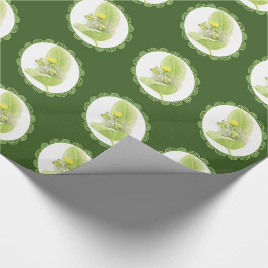 Papier Cadeau Lys de fleurs (Coin)