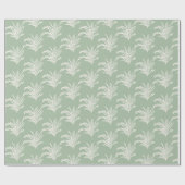 Papier Cadeau Lys de la vallée Floral (Plat)