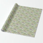 Papier Cadeau Lys de la vallée Floral (Déroulé)
