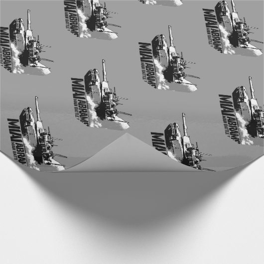 Papier Cadeau M1 Abrams (Coin)