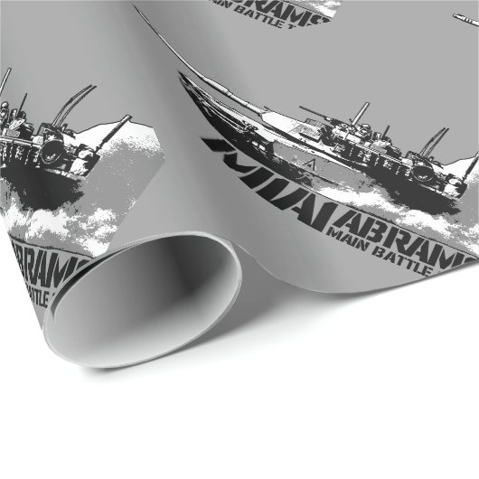 Papier Cadeau M1 Abrams (Coin rond)