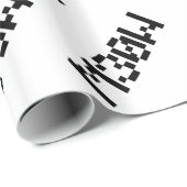 Papier Cadeau M30W [Sons animaux de léopards] (Coin rond)