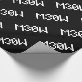 Papier Cadeau M30W [Sons animaux de léopards] (Coin)