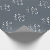 Papier Cadeau M. et Mme 25e anniversaire mariage papier d'emball (Coin)