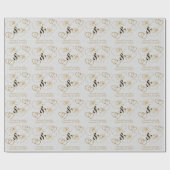 Papier Cadeau M. & Mme - Personnalisé (Plat)