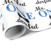 Papier Cadeau M. ONEderful Wrapping Paper (Coin rond)