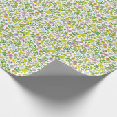 Papier Cadeau Ma conception de fleurs (Coin)