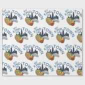 Papier Cadeau Ma ville (Plat)