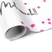 Papier Cadeau mabrook jolie fête de l'eid (Coin rond)