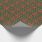 Papier Cadeau MacAuley Ancien Tartan écossais (Coin)