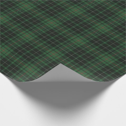 Papier Cadeau MacAuley Chasse Ancien Clan écossais Tartan (Coin)