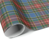 Papier Cadeau MacBeth Un Tartan Écossais Original (Coin rond)