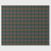 Papier Cadeau MacDuff Chasse Ancien Tartan écossais (Plat)