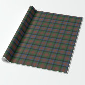 Papier Cadeau MacDuff Chasse Ancien Tartan écossais (Déroulé)