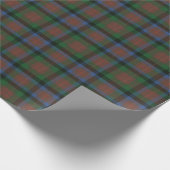 Papier Cadeau MacDuff Chasse Ancien Tartan écossais (Coin)