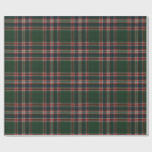 Papier Cadeau MacFarlane Chasse Tartan écossais moderne (Plat)