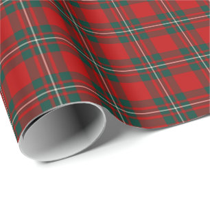 Papier Cadeau MacGregor Clan Tartan