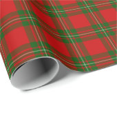 Papier Cadeau MacGregor Tartan (Coin rond)