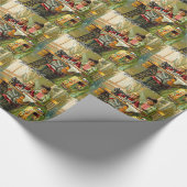 Papier Cadeau Machine à coudre de chanteur "de la première cru (Coin)