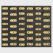 Papier Cadeau Machine à fente de soirée Casino (Plat)