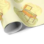 Papier Cadeau Machine à pinball (Coin rond)