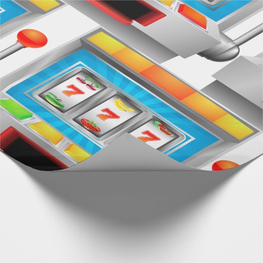 Papier Cadeau Machine à sous (Coin)