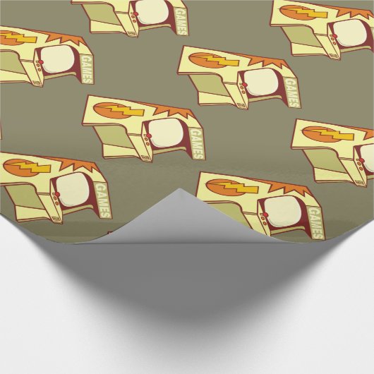 Papier Cadeau Machine d'arcade (Coin)