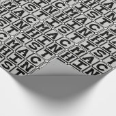 Papier Cadeau Machiniste, opérateur de machine (Coin)