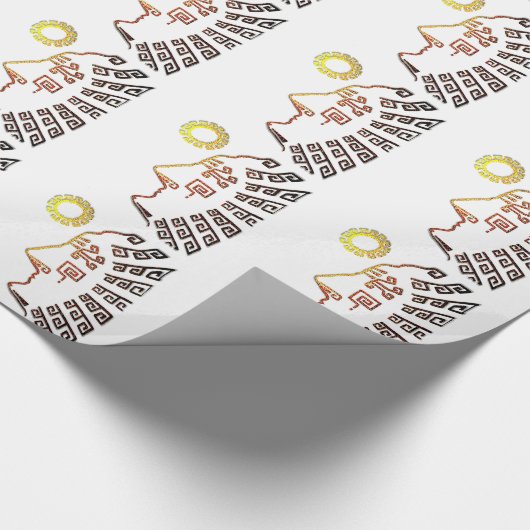 Papier Cadeau Machu Picchu Cusco Pérou (Coin)