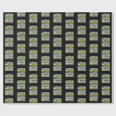 Papier Cadeau Machu Picchu Pérou Bonheur (Plat)