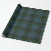 Papier Cadeau MacInnes Chasse Ancien Tartan écossais (Déroulé)