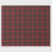 Papier Cadeau MacIntosh Modern Original Tartan écossais (Plat)
