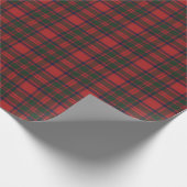 Papier Cadeau MacIntosh Modern Original Tartan écossais (Coin)