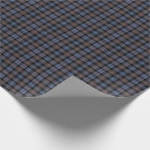 Papier Cadeau Mackenzie Clan Patiné Tartan (Coin)