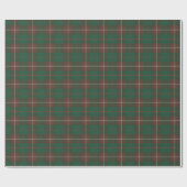 Papier Cadeau MacKinnon Chasse Ancien Tartan écossais (Plat)
