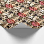 Papier Cadeau Mackintosh - Fenêtre en verre tendu (Coin)