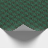 Papier Cadeau MacLean Chasse Ancien Tartan écossais Original (Coin)