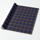 Papier Cadeau MacLean Lochbuie Chasse moderne Tartan écossais (Déroulé)