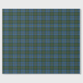 Papier Cadeau MacLeod Harris Ancien Tartan écossais (Plat)